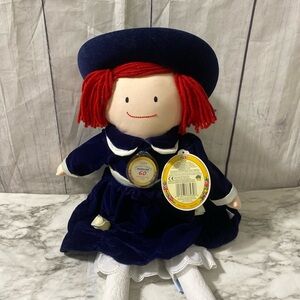 Vintage Eden Madeleine doll blue velvet 1999 60th anniversary